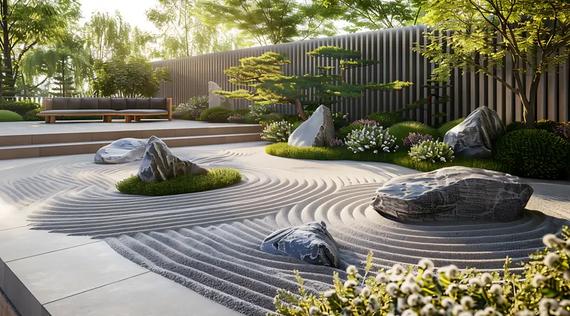 Landscape design in progress on a Novato residential property