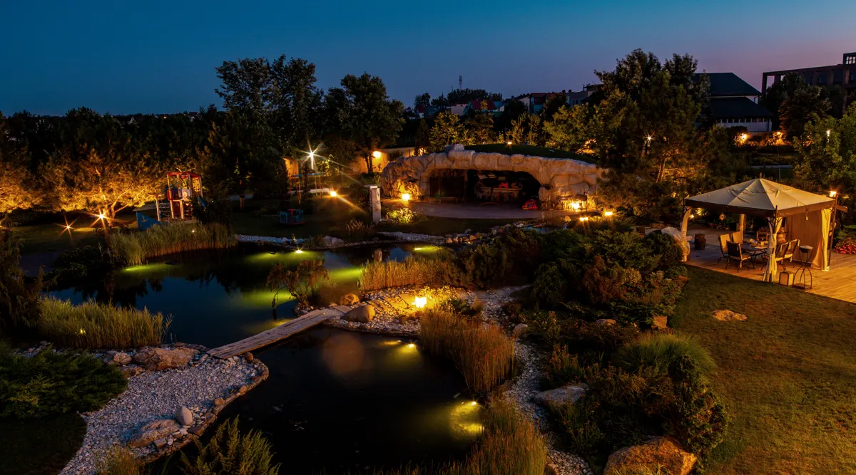 Landscape Lighting project in Novato, Marin County
