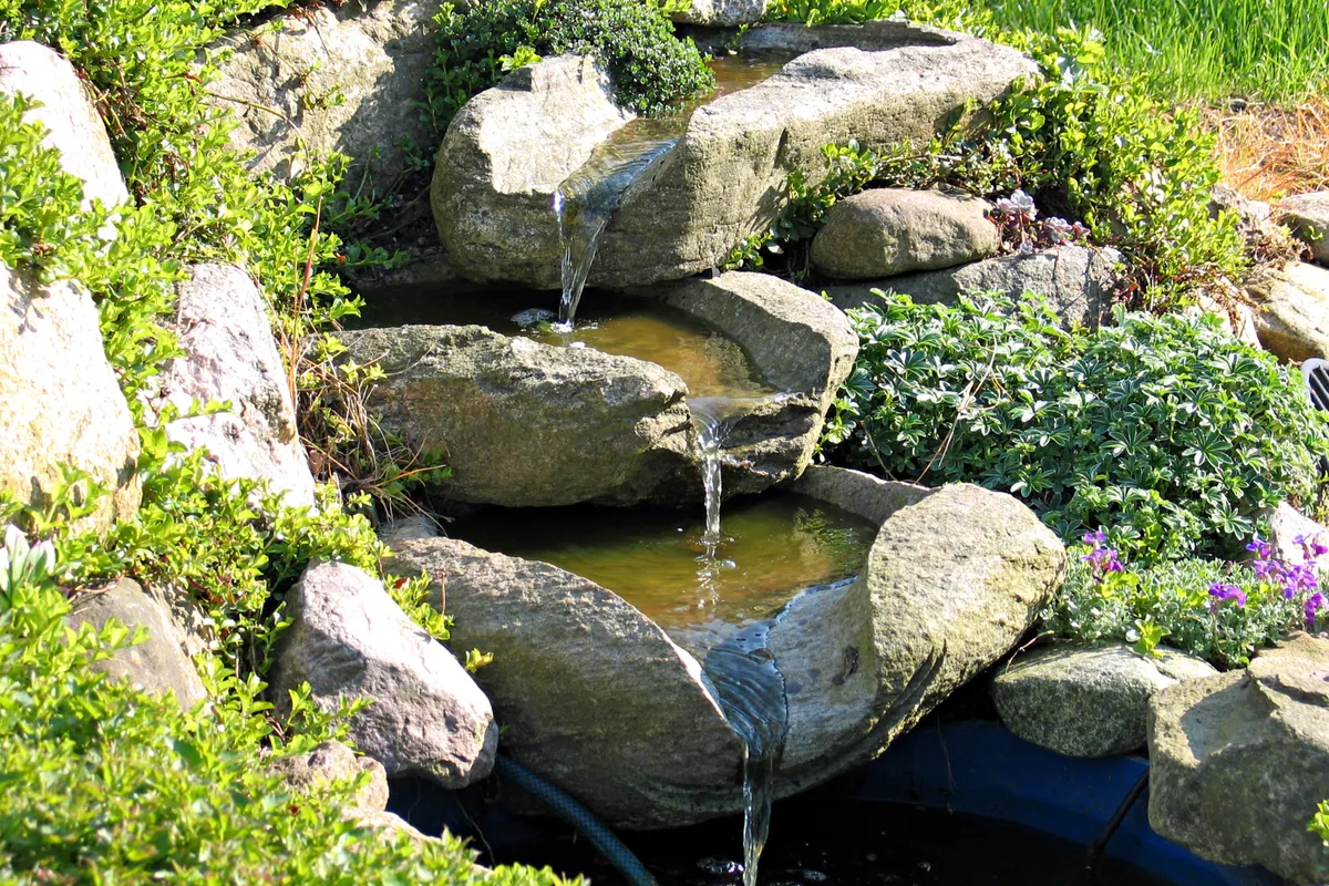 Water Features work in progress in Novato and Marin County